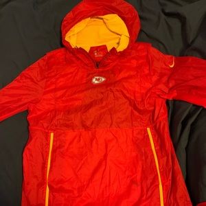 Chiefs Nike On Field Pullover Hood Jacket